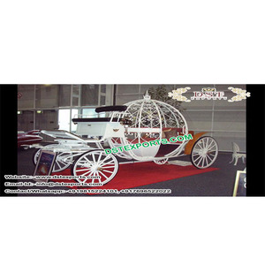รถม้าซินเดอเรลล่าสีขาว,รถม้าซินเดอเรลล่าสไตล์แคนาดาสำหรับงานแต่งงาน - Product Image 1