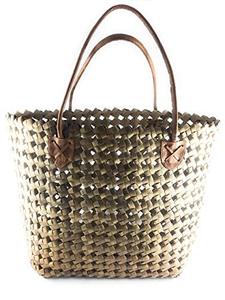 ขายดี!!! กระเป๋าถือหญ้าทะเลแบบดั้งเดิม/กระเป๋าถือผู้หญิงสำหรับช้อปปิ้ง - Product Image 2