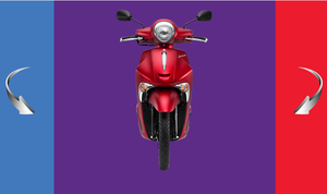 HOT SALE !!! High Quality <b>Scooter</b> Motorcycle 125cc (Janusz Premium) Grey/ Red/ White - Product Image 5