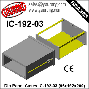 กล่องแผง DIN IC-192-03 (96x192x200) กล่องแผงเคสกันน้ำปรับแต่งได้ - Product Image 2