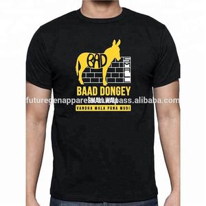 Camiseta de manga corta con estampado personalizado para hombre 100% algodón con diseño personalizado MOQ bajo aceptado camiseta de etiqueta privada Factory India - Product Image 2