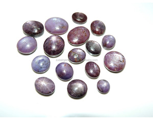 Cabujón de piedras preciosas de estrella de rubí natural de calidad superior - Product Image 2