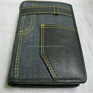 กระเป๋าสตางค์หนังแท้คุณภาพ 100% กระเป๋าสตางค์และกระเป๋าถือ RFID Bifold คุณภาพสูงสําหรับผู้ชาย - Product Image 1