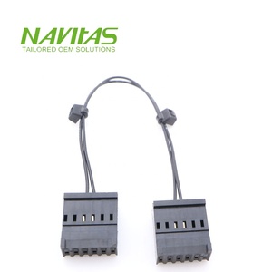OEM 2x AMP FCI 65236-006LF 12pin PCB Power Connector Ensemble de faisceau de câbles personnalisé - Product Image 1