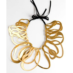 Collares minimalistas chapados en oro de 18k para mujer, para regalo de Navidad - Product Image 1