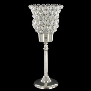 Porte-bougie en cristal or rose pour la maison, le bureau, le mariage et la décoration de Noël. - Product Image 4