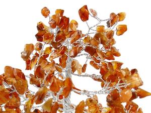 Árbol Artificial de Reiki, piedra cornalina amarilla - Product Image 2