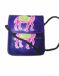 Lowellcraft <b>SMALL</b> PASSPORT <b>LEATHER</b> SHOULDER STRAP <b>BAG</b> - Product Image 1