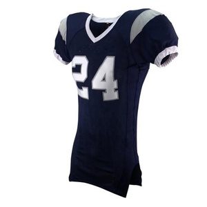 Vente en gros de maillots de football américain pour adultes de qualité supérieure, sur mesure, grande taille, respirant, séchage rapide, 100% coton, Blue Eagle Sports - Product Image 3
