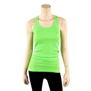 Camisetas sin mangas atléticas informales para mujer 92% nailon 8% Spandex lados abiertos patrón liso de punto cuello redondo 100% algodón gimnasio camiseta con capucha - Product Image 5