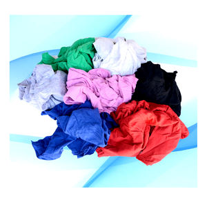 Chiffons en coton blanc coupés, déchets de coton, chiffons d'essuyage, 100% coton, couleur blanche, Bangladesh BD - Product Image 5