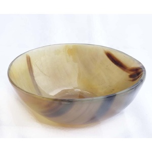 Alta calidad a precios económicos Fabricantes y exportadores al por mayor Cuenco de cuerno de búfalo hecho a mano para restaurante Hotel y uso doméstico - Product Image 1