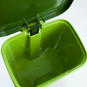 Cubo de Basura Rectangular de Plástico con Pedal, Ecológico, de Buena Calidad, Tipo Inducción, con Logotipo OEM, para Uso Doméstico - Product Image 4