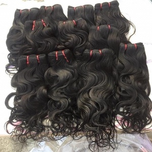 Vente Massive Aliexpress pour les paquets de cheveux humains remy vierges temple, prix pour les cheveux vierges inde avec closure frontale de cheveux humains - Product Image 4