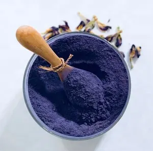 Butterfly Pea Extract (Powder) - Factory OEM - 100% NATURAL ORGANIC - PRODUCT OF THAILAND - NATURAL LAND THAILAND BRAND