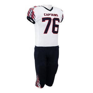 Uniforme de football américain sur mesure respirant pour hommes grandes tailles fabriqué au Pakistan - Product Image 6