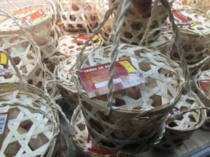 Bamboo <b>Egg</b> <b>Basket</b> Small Gift <b>Basket</b> Wholesale /whatapp: +8493 239 8655 - Product Image 3