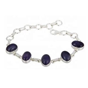 Nueva llegada, pulsera de plata de ley 925 para mujer, abalorio Vintage más vendido, perla, tanzanita, piedra preciosa para regalo de fiesta para ella - Product Image 1