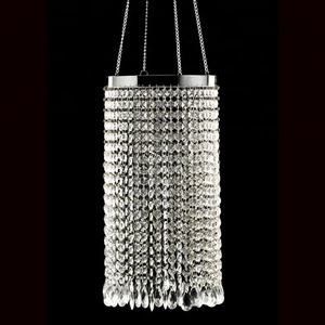 Bola de cristal colgante K9, cuentas de cristal, bola redonda personalizada, decoración de jardín colgante, Galería del hogar, decoración de alambre galvanizado - Product Image 4