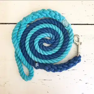 Blue Dog <b>Leash</b>, 6 ft Rope <b>Leash</b> - Product Image 1