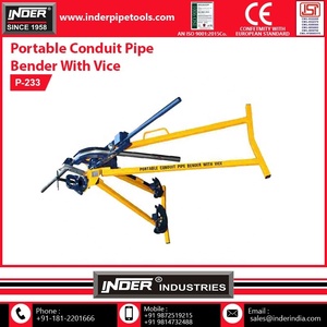 เครื่องดัดท่อแบบพกพาขนาด 1 นิ้ว พร้อมตัวจับยึด ผู้จัดจำหน่ายขายส่งจำนวนมากจากอินเดีย - Product Image 4