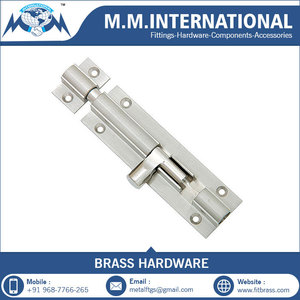 Boulon de tour en laiton personnalisé dans un style design moderne Boulons de porte et fenêtre fantaisie avec finition unique - Product Image 2