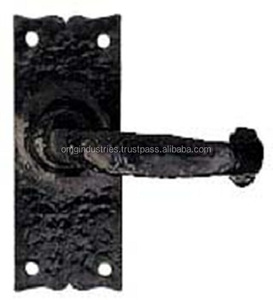 buy wholesale Mortise Door <b>Handle</b> Customized Durable Elegant <b>Pull</b> Push Lever <b>Handle</b> Cast Iron Black Antique Black - Product Image 5