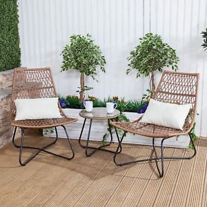 Silla de ratán con patas de metal de estilo tradicional Vintage para comedor y cocina, muebles para el hogar - Product Image 6