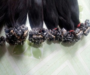เทปต่อผมแบบ Pre-Bonded ขนาด 30 นิ้ว ผมแท้เวียดนามสีดำธรรมชาติ  แบบยืด  100% Cabello 100 ตรง เกรด 9A - Product Image 5