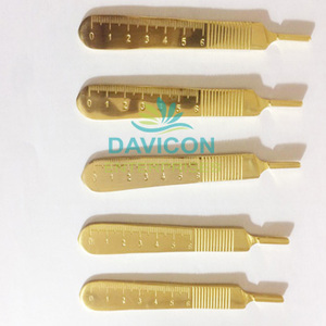 ด้ามมีดผ่าตัดสแตนเลสแบบใช้มือ หมายเลข 3 - ต้นแบบของเครื่องมือผ่าตัด - Product Image 5