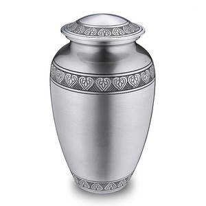 Best-Selling Premium Aluminum Cremation <b>Urn</b> Durable Elegant Design <b>for</b> Memorializing Human <b>Ashes</b> Funerary Supplies - Product Image 3