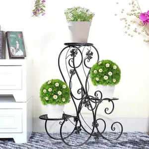 Metal pot stand Modern planter stand