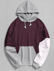 Wholesale Blank Pullover Hoodies <b>Gym</b> Fitness Solid Color Casual High Quality Embroidery Printed Logo Design Winter Man <b>Hoodie</b> - Product Image 2