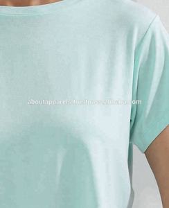 Nouvelle mode à la mode en vrac col rond sweats dentelle Patchwork femmes plaine respirant haut court en gros - Product Image 6