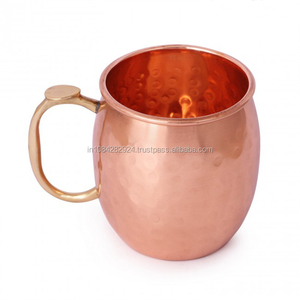 Tazas de Cobre Martillado Hechas a Mano de 14 oz, Ecológicas, Regalo Empresarial, Artículos para Beber de Primera Calidad - Product Image 1