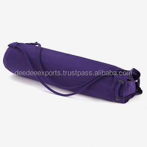High Quality Cotton <b>Yoga</b> Mat Bag Private Label OEM with Customized Color for Carry Mat & Accessories From India - Product Image 4