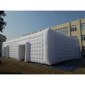 Warm te koop opblaasbare tent voor evenementen, grote opblaasbare gebouw/cube opblaasbare lucht structuur