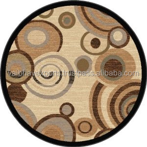 Tapis ronds en chenille à prix - Product Image 2