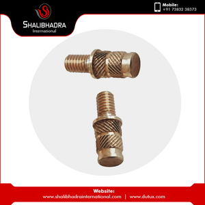 Goujons en laiton Ultra personnalisables différentes tailles filetage M3 acier au carbone galvanisé acier inoxydable aluminium cuivre écrous disponibles - Product Image 2