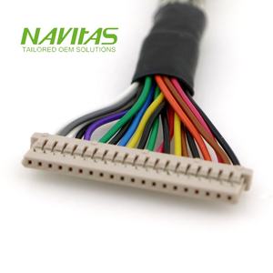 ชุดสายเคเบิลหุ้มสายไฟแบบหุ้มฉนวนหุ้มสายไฟแบบมีขั้วต่อ Hirose DF14-20S-1.25C 20พิน1.25มม. - Product Image 5