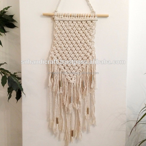 Tapiz de Macramé de Alta Calidad, Tapiz de Pared Hippie, Tapiz Colgante de Macramé - Product Image 1