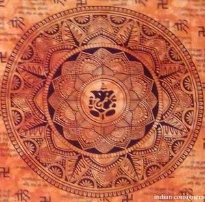 Tenture murale seigneur Ganesh couvre-lit petite affiche tapisserie en coton faite à la main décor de porte plusieurs couleurs par les expéditeurs indiens - Product Image 4