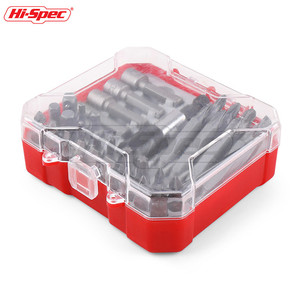 Hi-Spec Portable 34pc DIY Grade Steel Heat Treated <strong>Screw</strong> Nut <strong>Driver</strong> <strong>Bit</strong> <strong>Set</strong> Includes Long Drill Adaptor Tray Case OEM/ODM Ready - Product Image 2