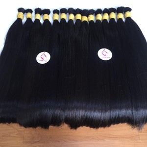 ผมต่อแท้ เกรด 8A ยี่ห้อ Ivirgohair แบบเรียงเกล็ดผม  ชนิด Double Drawn ผมตรงจากเวียดนาม ไม่หลุดร่วงง่าย - Product Image 1
