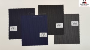 Meilleure qualité 100% laine Anti-rétrécissement Anti-rides sur mesure costumes d'affaires tissu Steve James fermeture à glissière Style avant plissé - Product Image 5