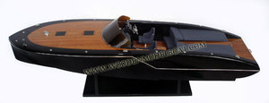 FRAUSCHER 1017 Luxury Wooden <b>Yacht</b> Model Handcrafted Novelty Gift - Product Image 3