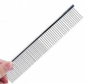 หวีแปรงขนเฟอร์โลหะสำหรับสัตว์เลี้ยง,หวีแปรงขนสัตว์เลี้ยงสุนัขแมว - Product Image 1
