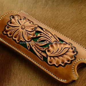 Funda de cuero 100% real para cuchillo - Product Image 1