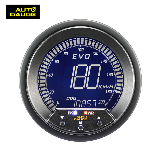 2018 Lcd Display 85mm Digital Speedometer