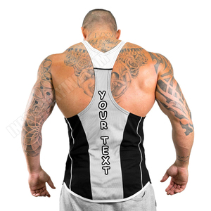 Nouveau design de débardeur pour hommes, vêtements de sport, entraînement, fitness, musculation pour hommes, débardeur par Viky Industries - Product Image 2